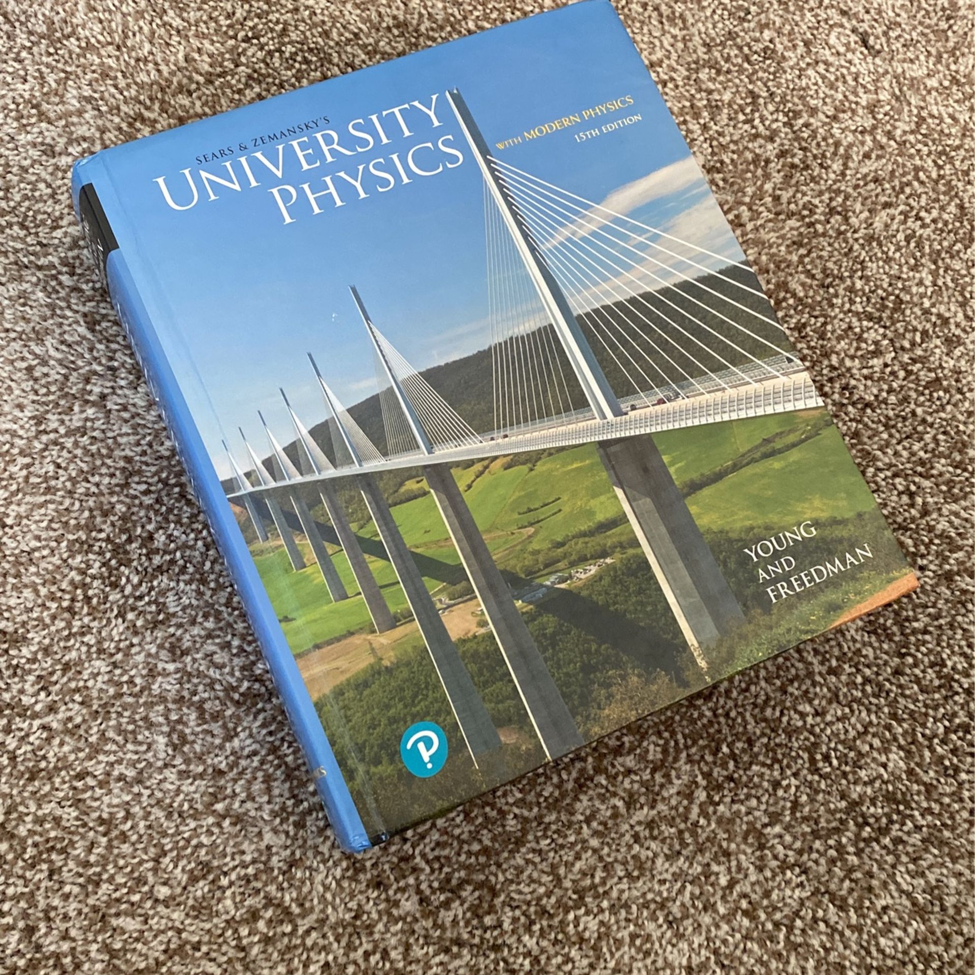 University Physics 15th Edition Young and Freedman Hardcover Textbook