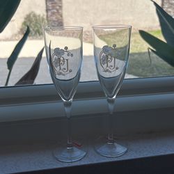 Decorative Champagne Flutes