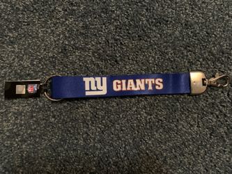 New York Giants Wristlet Keychain
