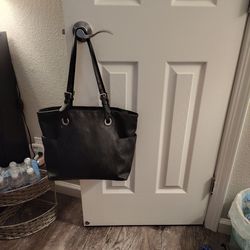 Dark brown MK medium tote