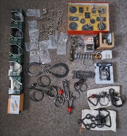 Various Metal brainteasers
