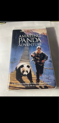 Warner Home Video The Amazing Panda Adventure VHS 1995 NTSC Full Screen PG
