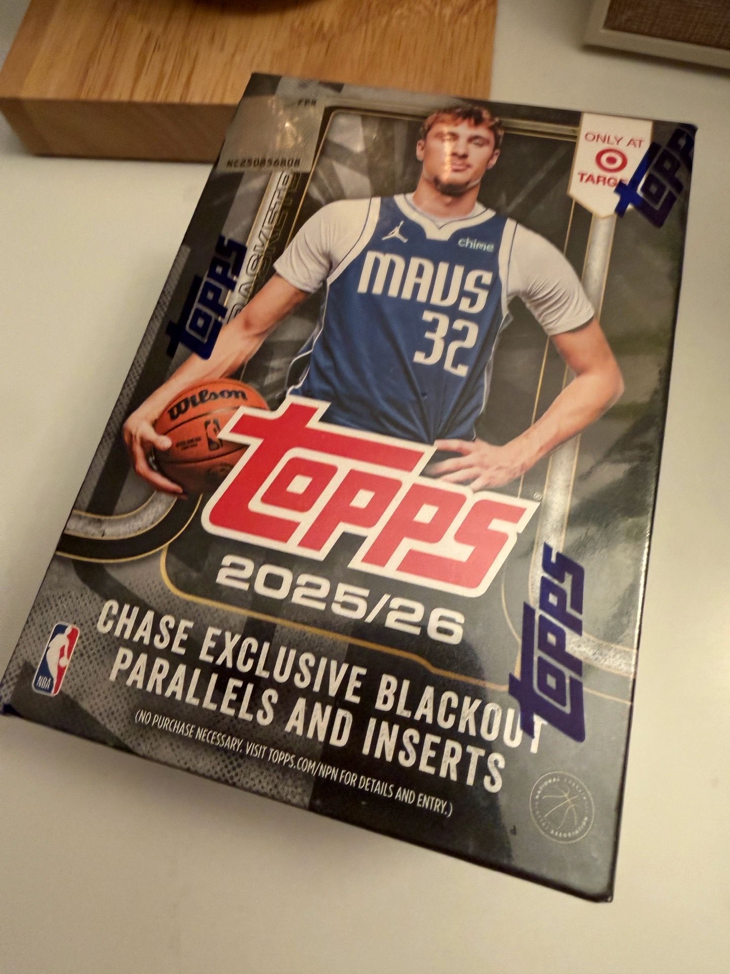 Topps NBA 2025/26 Blackout Box Target Exclusive Black Friday