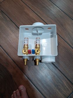 Wash machine, hook up.