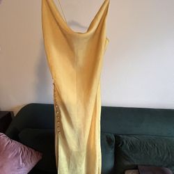 Zara Yellow Long Dress