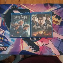 Harry Potter And The Deathly Hallows Complete Bluray Movie Set
