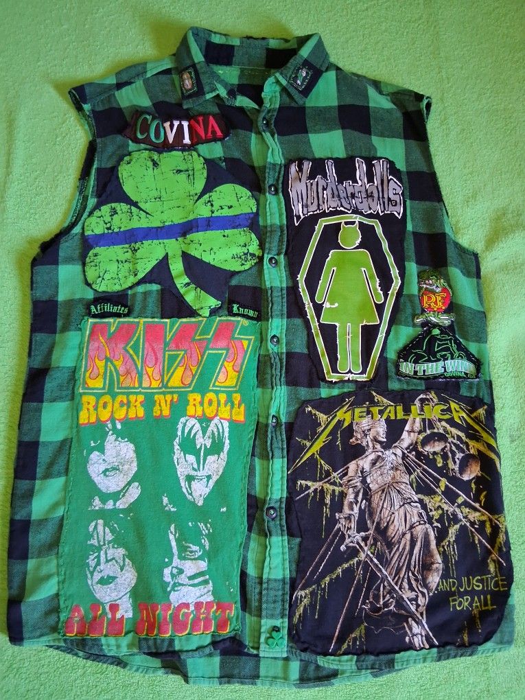Customized Headbanger Rocker Metal Style Ragdoll Cloth