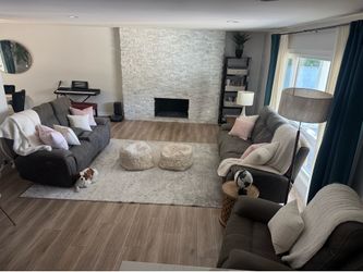 3 Piece Recliner Sofa Set Soft