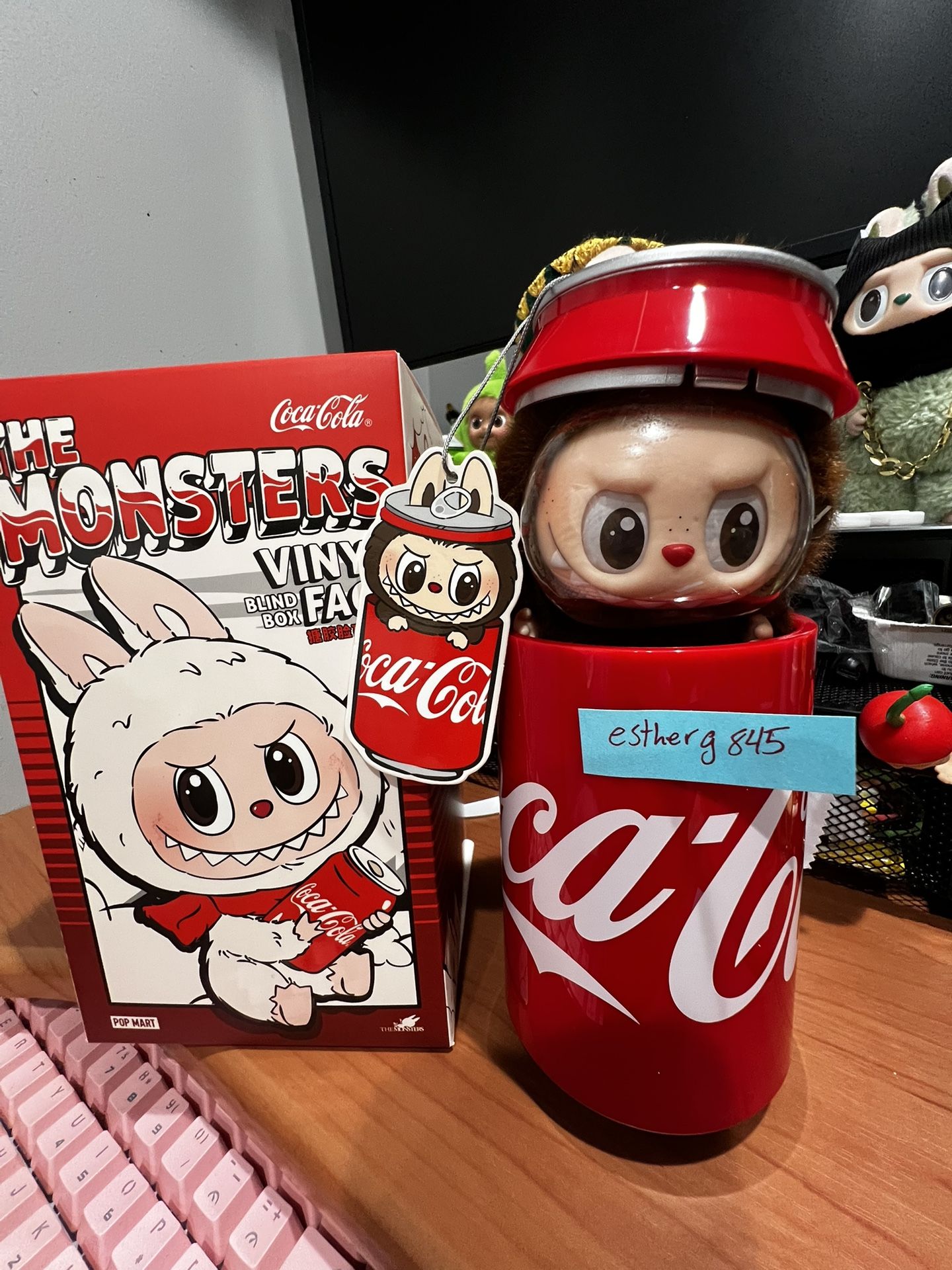 Pop Mart Labubu - coca cola series hidden guest secret