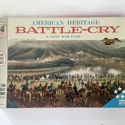 ** Vintage American Heritage Battle-Cry A Civil War Game **