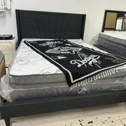 New Queen Bed & Mattress 