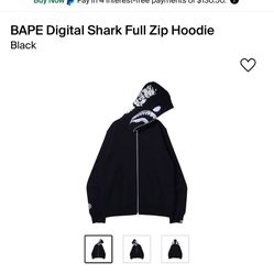 BAPE Digital Shark 