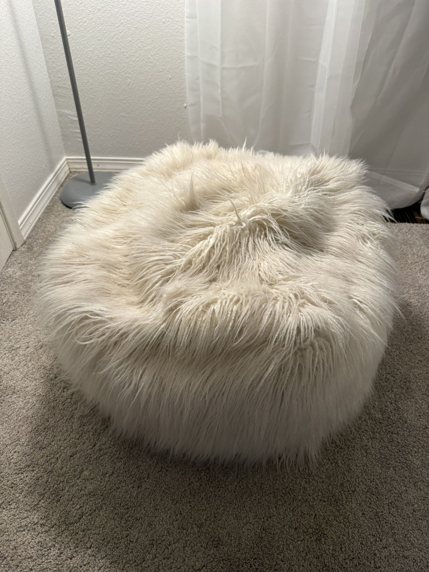 Furry Bean Bag Chair