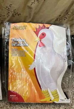Chicken costume- inflatable