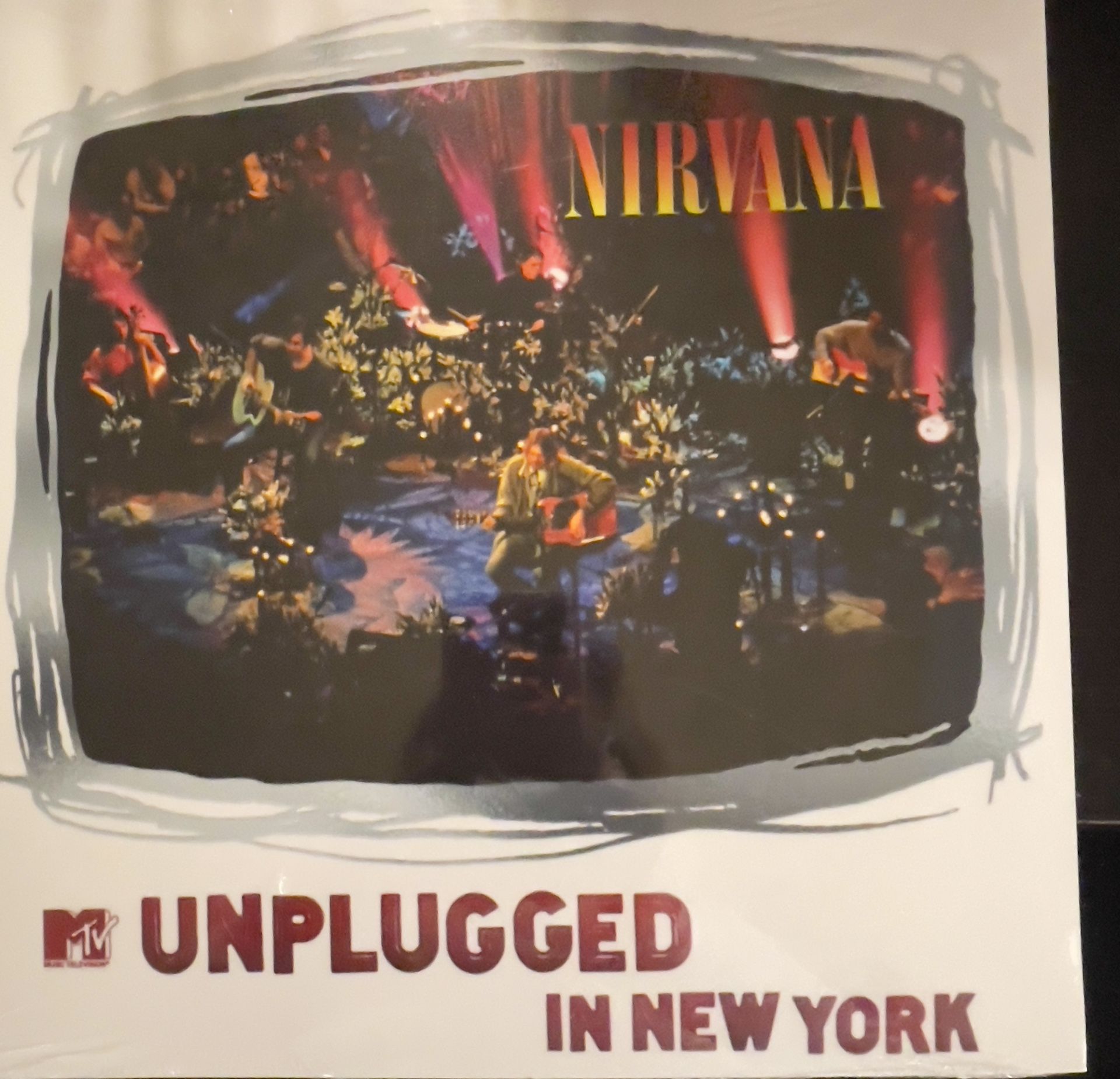 NIRVANA UNPLUGGED IN NEW YORK COLORED VINYL LP SEALED!!!
