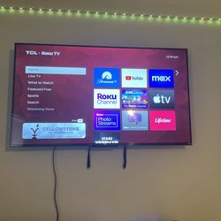 TCL ROKU TV 50 INCH
