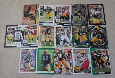 Lot of 16 Green Bay Packers NFL Football Cards