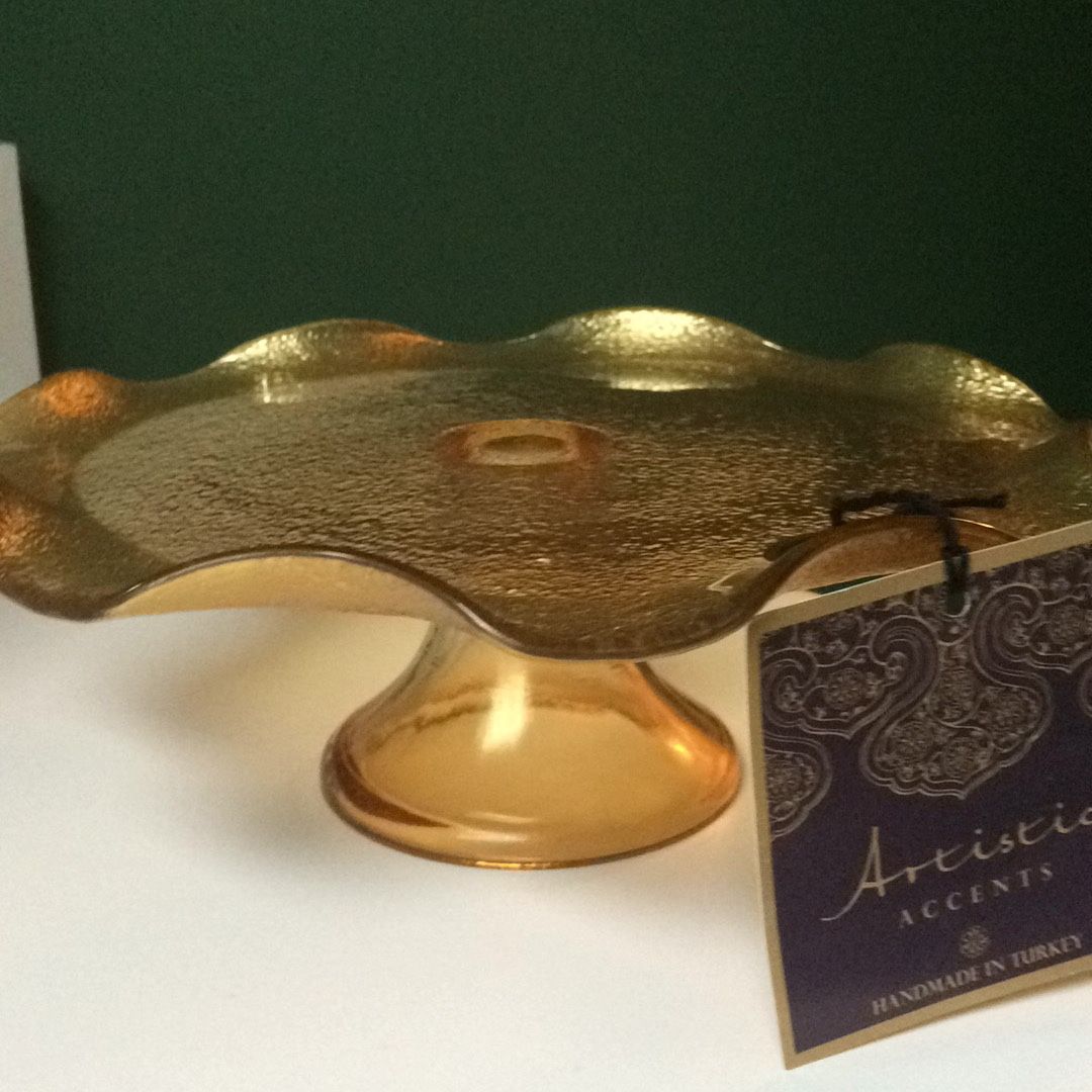 New Small Pedestal Dish