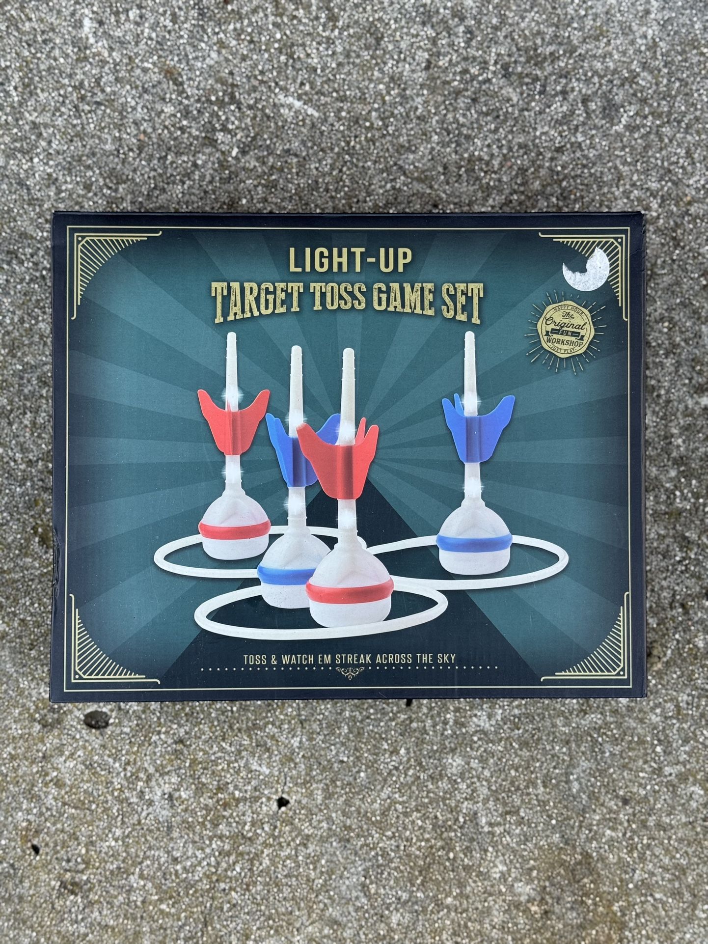 Light Up Target Toss Game Set