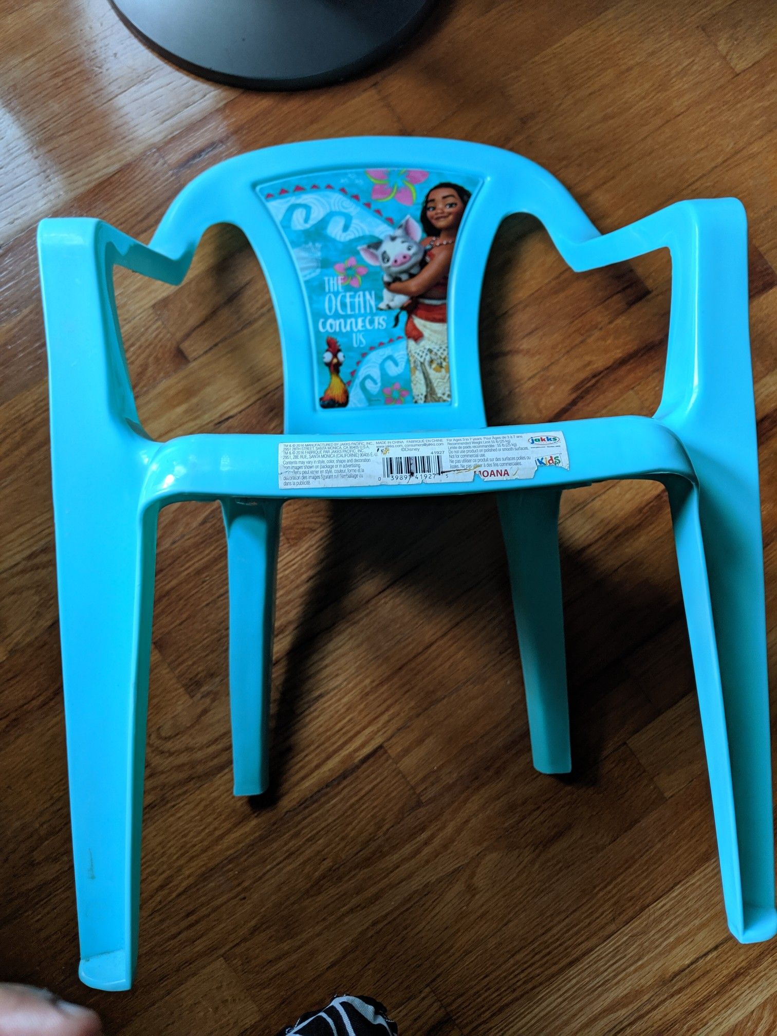 Moana kids chair for 3-7yrs kids