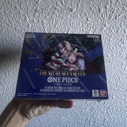 One Piece Op14 Booster box The Azure Seas Seven 