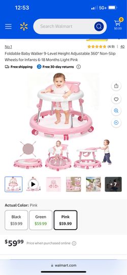 360 Swivel Baby Walker