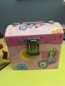 Barbie Jewelry Box With Mirror