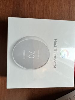 Google Nest Thermostat - Smart Thermostat for Home - Programmable Wifi Thermostat 