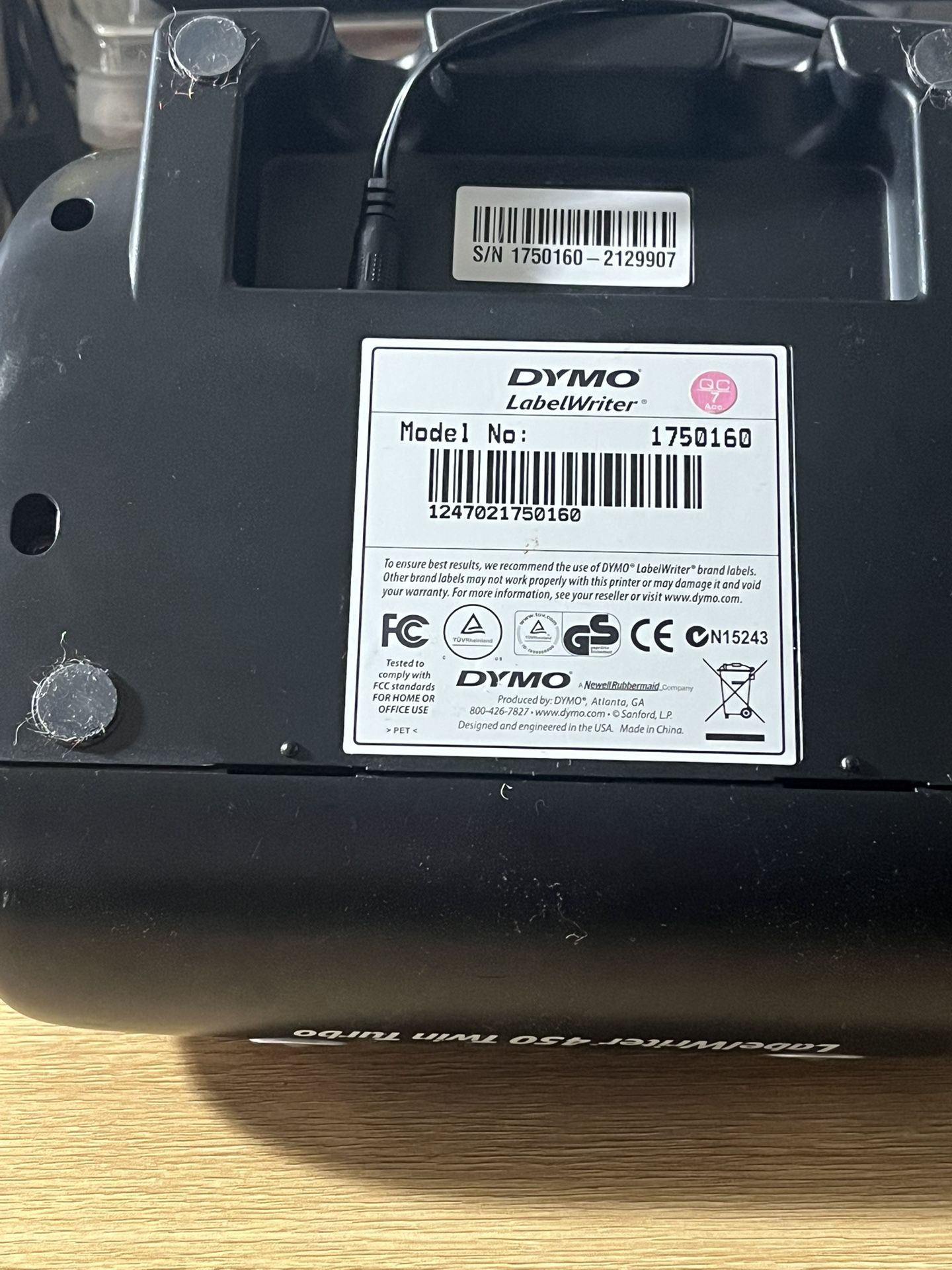 Dymo Label Writer Twin Turbo 450