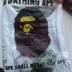Authentic Bape T-Shirt Size XL
