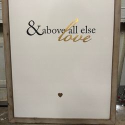 Love Saying Art Print 