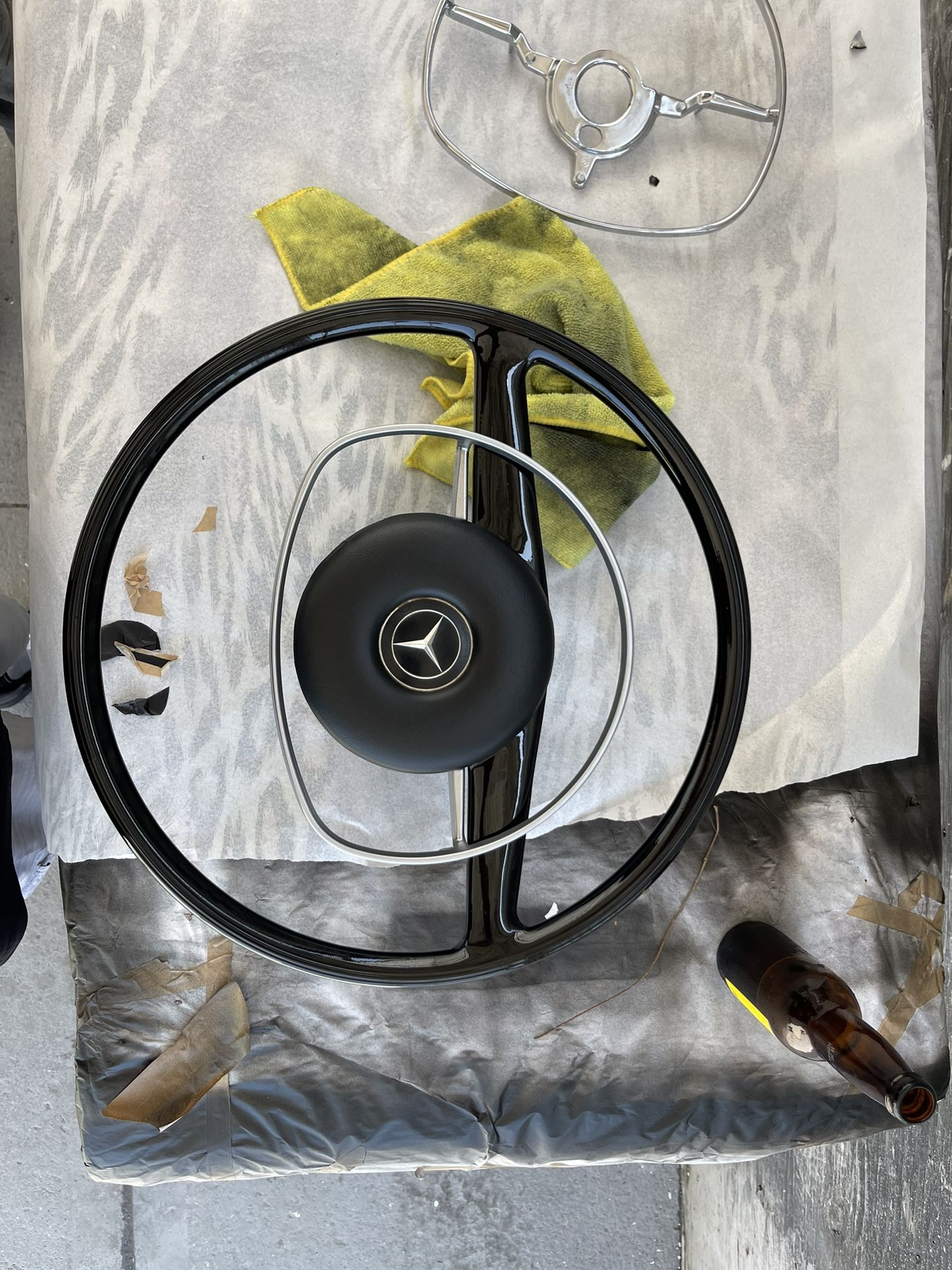 Mercedes Benz Steering Wheel 1970