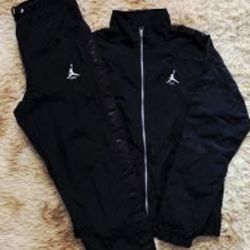 Brand New Jordan Windbreaker And Sweats