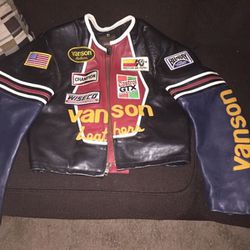 Motorcycle Vanson Leather jacket