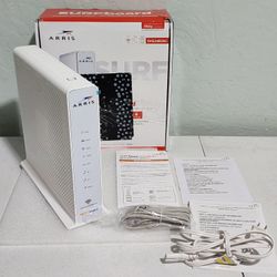 ARRIS SURFboard Wi-Fi Router Cable Modem SVG2482AC 1750 Mbps DOCSIS 3.0