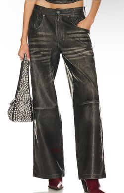 Jaded london distressed Leather