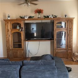 FREE Entertainment Center And 65 Inch LG TV
