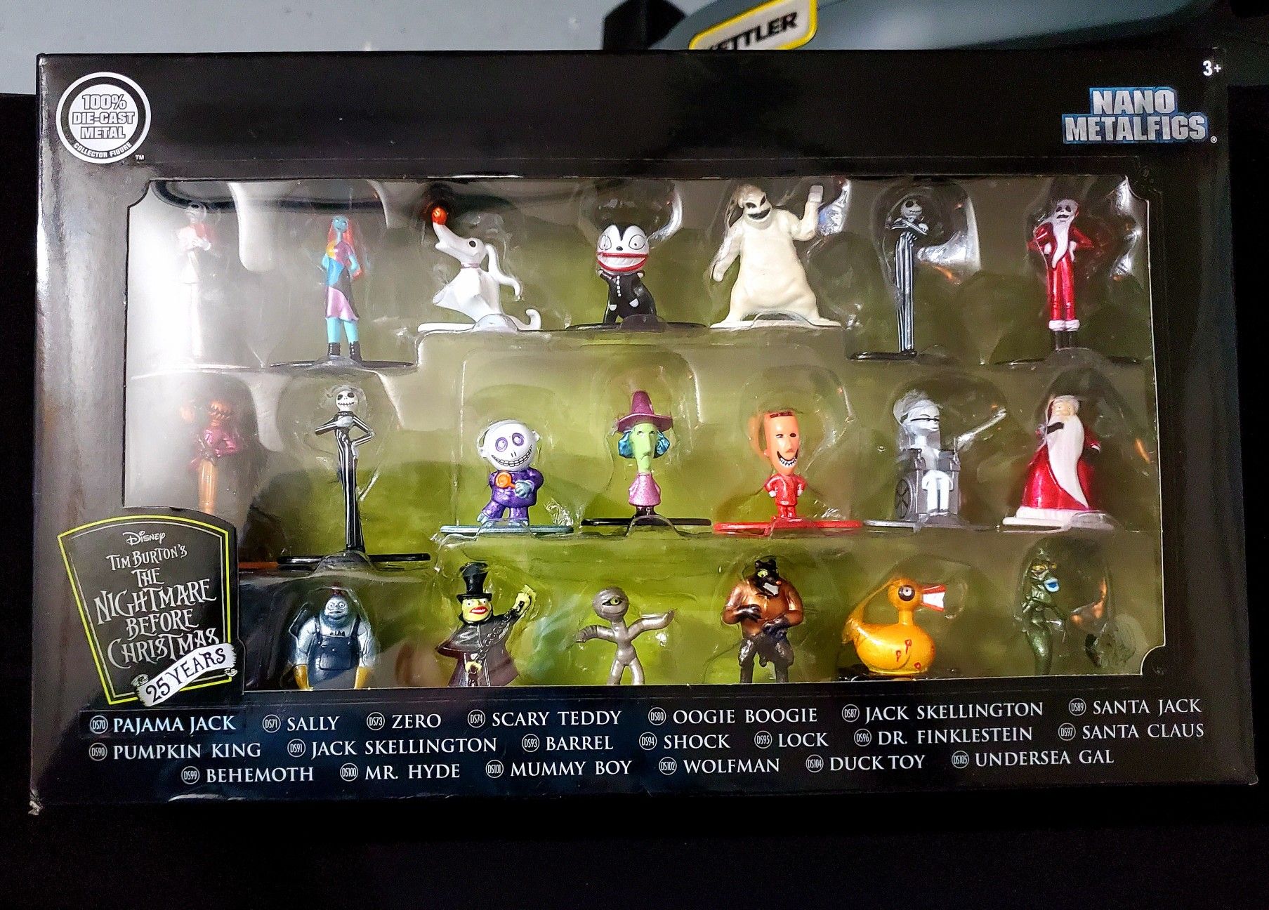 JADA Nano Metalfigs Disney Nightmare Before Christmas 20 Pack Collectible NEW!