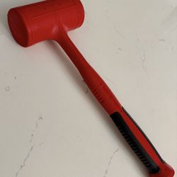 Snap On 56oz Soft Grip Dead Blow RED Hammer  