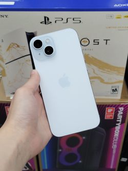 iPhone 15 6.1" (Unlocked) 128GB Blue Premium Pre-owned
