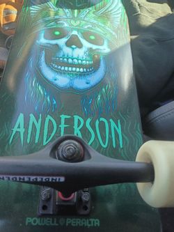RARE ANDY ANDERSON COMPLETE BOARD