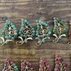 Gem Brooches