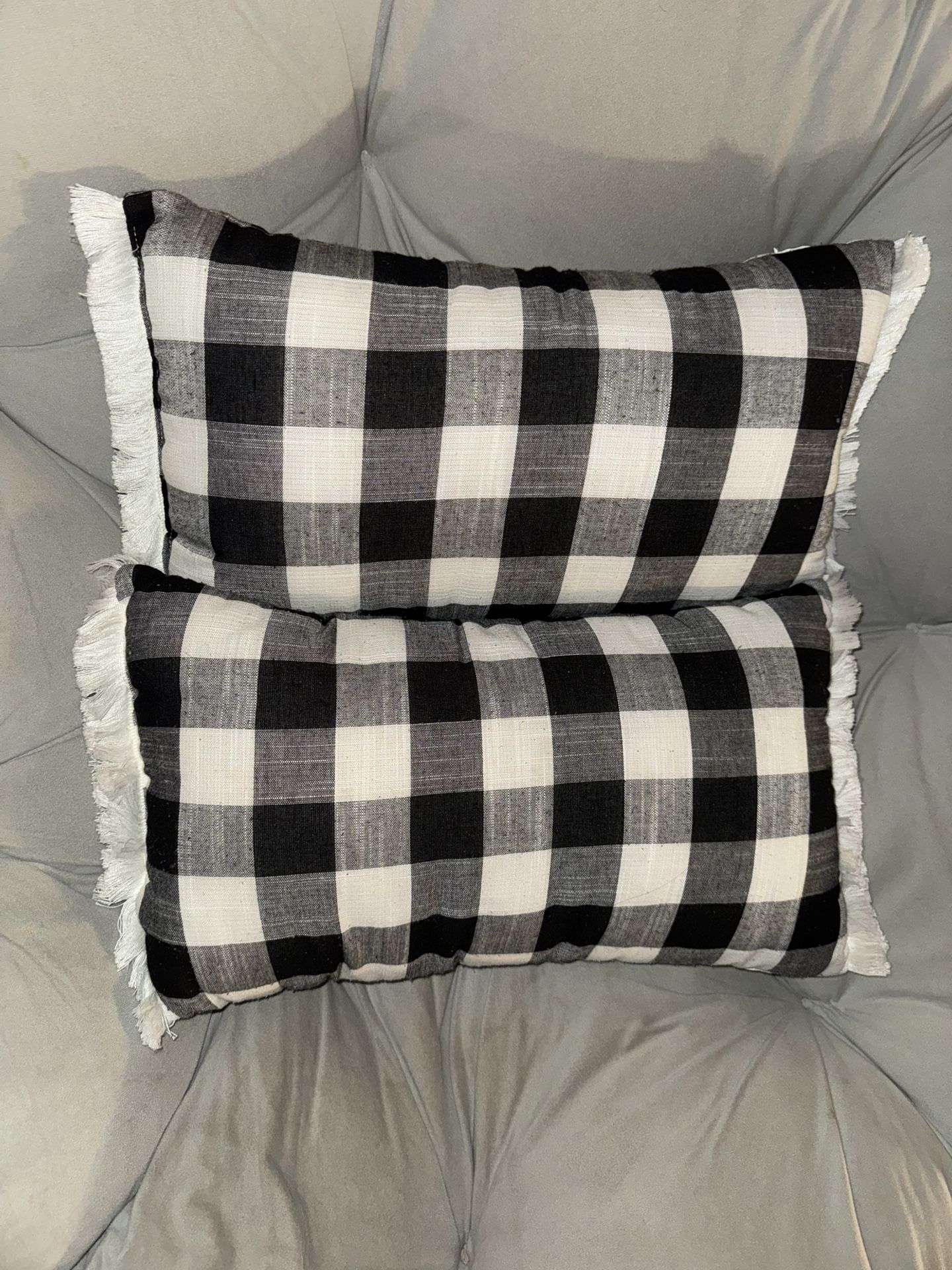 Two Rectangular Pillows