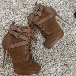 Aldo Heel Ankle Boots