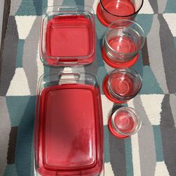 Pyrex Easy Grab 12-Piece Glass Bakeware & Storage Set