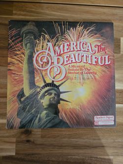 Reader's Digest America the Beautiful Black Vinyl Box Set Compilation Patriotic