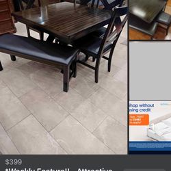 BRANS NEW TABLE ANS CHAIRS! $399-$599