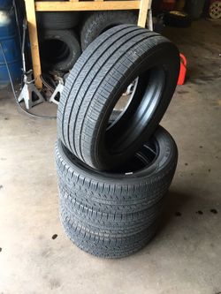 235 55 18 Goodyear matching set