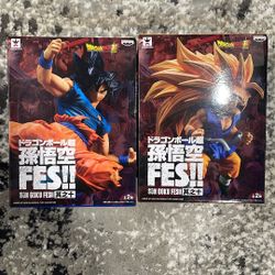 Banpresto Dragon Ball Super FES!! Figures