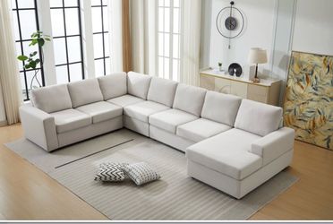 147” wide reversible modular corner sectional